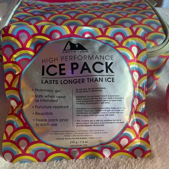 Insulated Rainbows Kids Lunchbox Box Combo Set Artic Zone - Picture 6 of 8